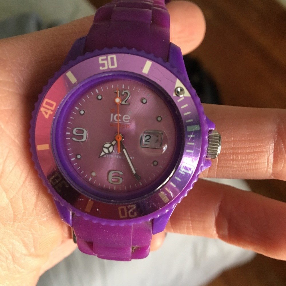 Purple ICE watch